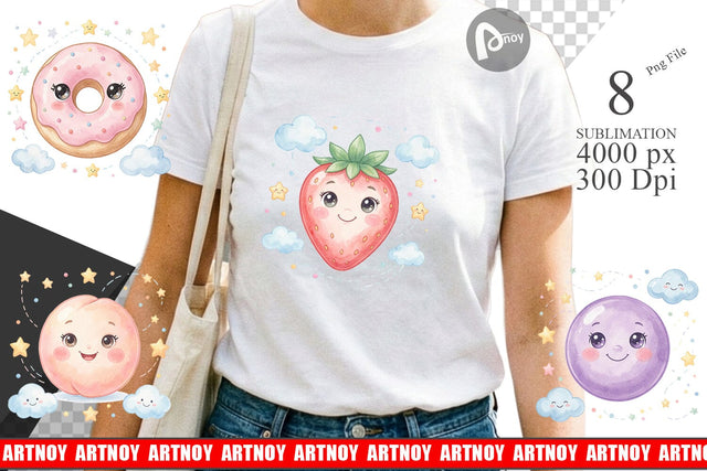 Sublimation Sweet Baby Treat Watercolor Sublimation artnoy 