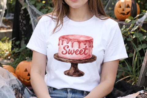 Sublimation Sweet Pastel Goth Halloween Bakery SVG artnoy 