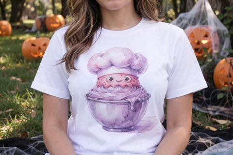 Sublimation Sweet Pastel Goth Halloween Bakery SVG artnoy 