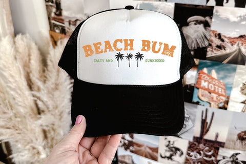 Sublimation T-Shirt Design - Sunny Beach Vibes - Vacation Graphic Sublimation Pickled Thistle Creative 