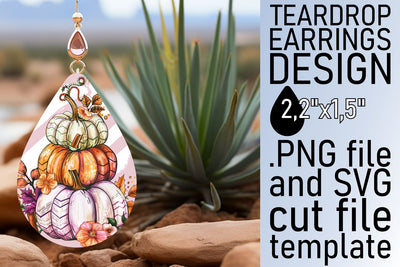 Sublimation Teardrop Earrings Sublimation afrosvg 