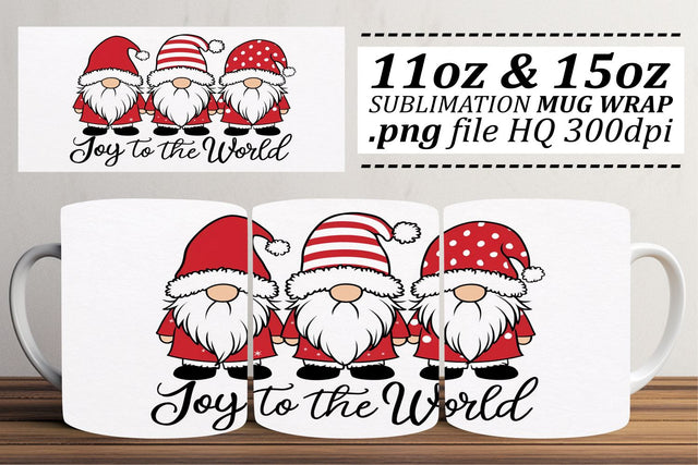 Sublimation templates, enhance your drinkware collection! , Xmas Sublimation afrosvg 