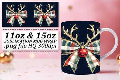 Sublimation templates for mugs, craft with confidence! , Xmas Sublimation afrosvg 