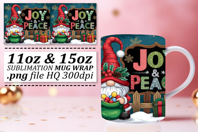 Sublimation templates, ideal for personalized gifts! , Gnomes Sublimation afrosvg 