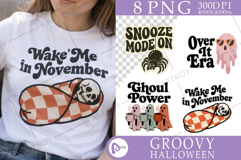 Sublimation Tired Spooky Mama Halloween SVG artnoy 