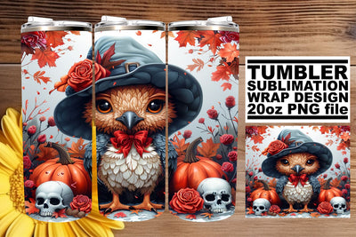 Sublimation Tumbler Wrap - Turkey for 20oz Sublimation afrosvg 