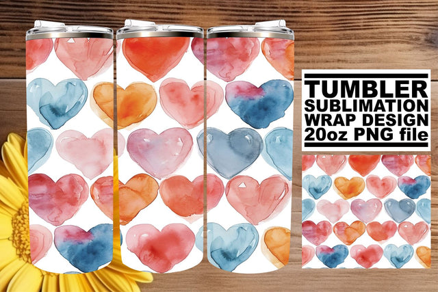Sublimation Tumblers Adorned with Romantic Artwork Sublimation afrosvg 