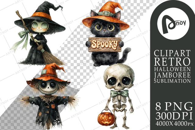 Sublimation Vintage Big-Eyed Spooky Jamboree Sublimation artnoy 