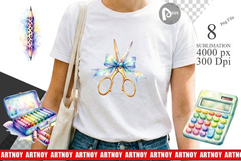 Sublimation Vintage Classroom Supplies Sublimation artnoy 
