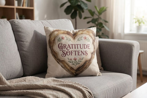 Sublimation Vintage Floral Thankful Heart Emblems Sublimation artnoy 