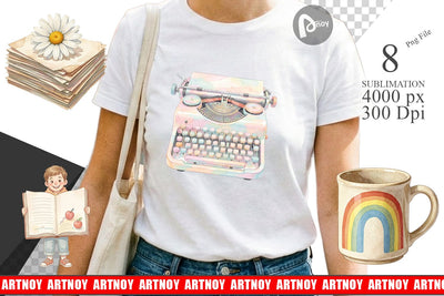 Sublimation Vintage Groovy Teacher Accessory Sublimation artnoy 