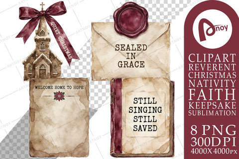 Sublimation Vintage Hymnbook Ephemera & Church Sublimation artnoy 