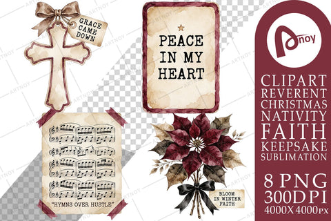Sublimation Vintage Hymnbook Ephemera & Church Sublimation artnoy 