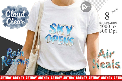 Sublimation Watercolor Celestial Mental Health Art Sublimation artnoy 