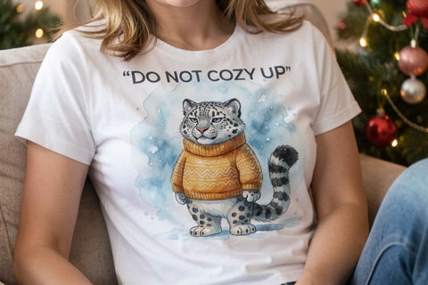 Sublimation Watercolor Cynical Chilled-Out Arctic Animals Sublimation artnoy 