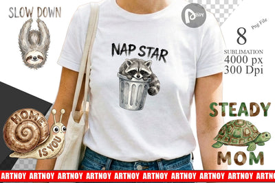 Sublimation Watercolor Funny Lazy Mom Life Quotes Sublimation artnoy 