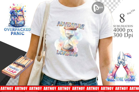 Sublimation Watercolor Funny Sarcastic Gear Quotes Sublimation artnoy 