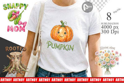 Sublimation Watercolor Funny Wonky Garden Mom Art Sublimation artnoy 