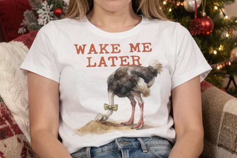 Sublimation Watercolor Humorous Desert Holiday Toon Animals Sublimation artnoy 