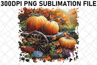 Sublimation: Watercolor Print Fall Landscape Sublimation Sublimation afrosvg 