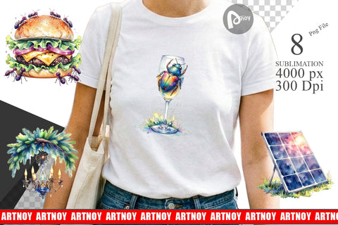 Sublimation Watercolor Sarcastic Glamping Fails Sublimation artnoy 