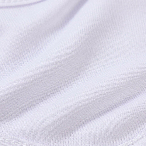 Sublimation White Baby Bibs | Craft Express 4-Pack | Soft Blanks for Custom Gifts Physical Craft Express 