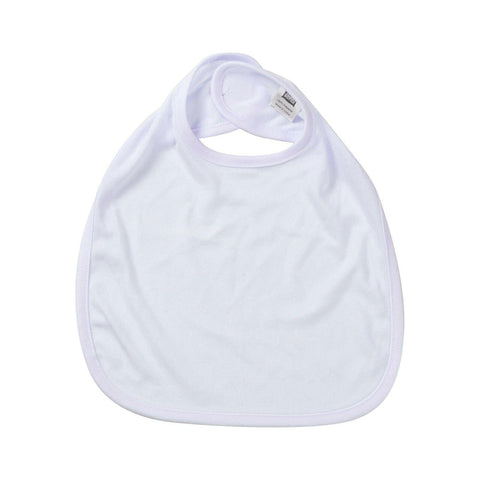 Sublimation White Baby Bibs | Craft Express 4-Pack | Soft Blanks for Custom Gifts Physical Craft Express 