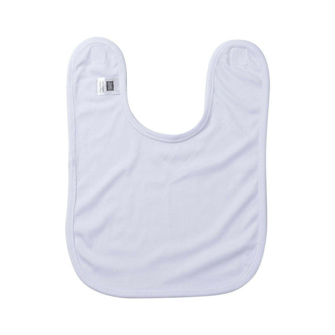 Sublimation White Baby Bibs | Craft Express 4-Pack | Soft Blanks for Custom Gifts Physical Craft Express 