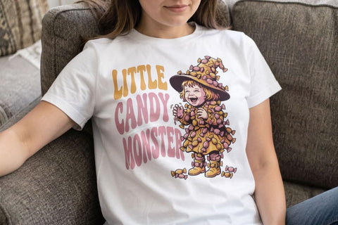 Sublimation Wild Tiny Monster Kids Halloween SVG artnoy 