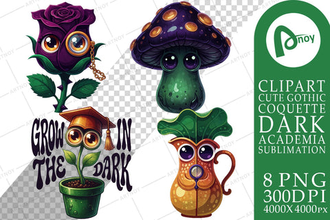 Sublimation Witchy Botanist Sentient Plant Art Sublimation artnoy 