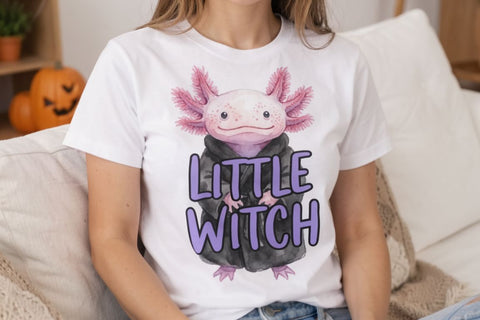 Sublimation Witchy Wizard Pastel Goth Axolotls Sublimation artnoy 