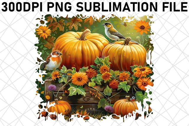 Sublimation Wrap: Print Fall Watercolor Mug PNG Sublimation afrosvg 