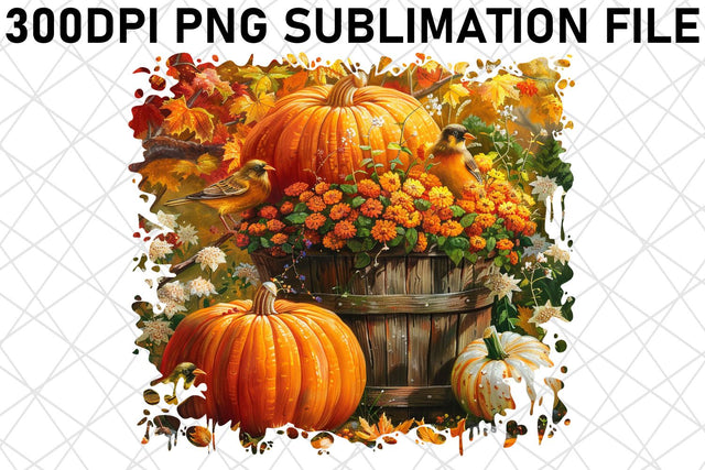 Sublimation Wrap: Print Watercolor Autumn Mug PNG Sublimation afrosvg 