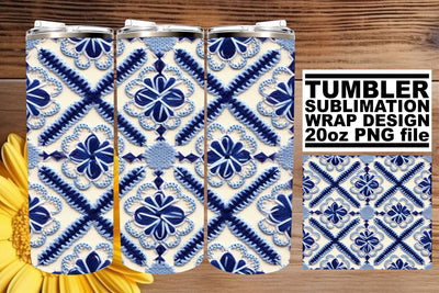 Sublime Embroidery on Tumbler Delight Sublimation afrosvg 