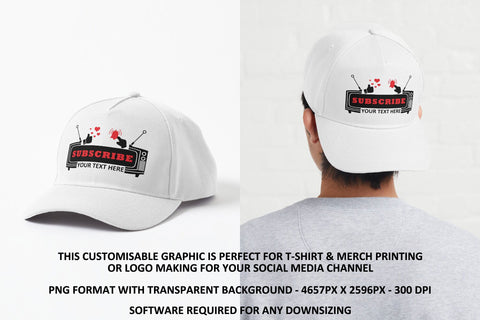 Subscribe Social Media Television Png Sublimation Karma Genie Graphics 