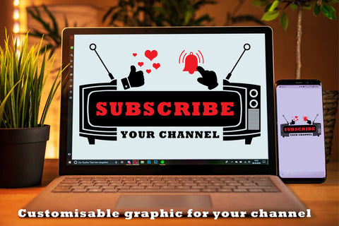 Subscribe Social Media Television Png Sublimation Karma Genie Graphics 