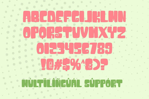 Sugar Bunny - Playful Display Font Font Mozzatype 