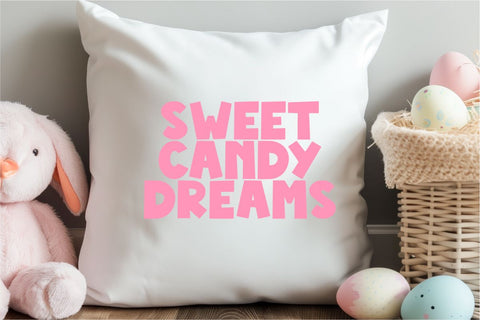 Sugar Candy - Bold Quirky Font Font Masyafi Studio 