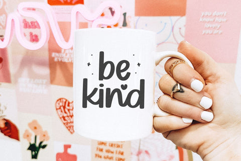 Sugar Hearts - Cute Handwritten Font Font KA Designs 