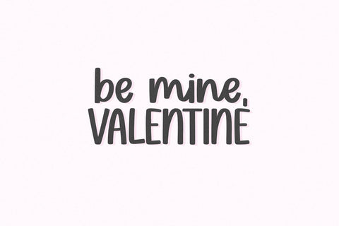 Sugar Hearts - Cute Handwritten Font Font KA Designs 