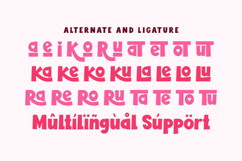 Sugar Loved - Adorable Quirky Display Font Font Masyafi Studio 