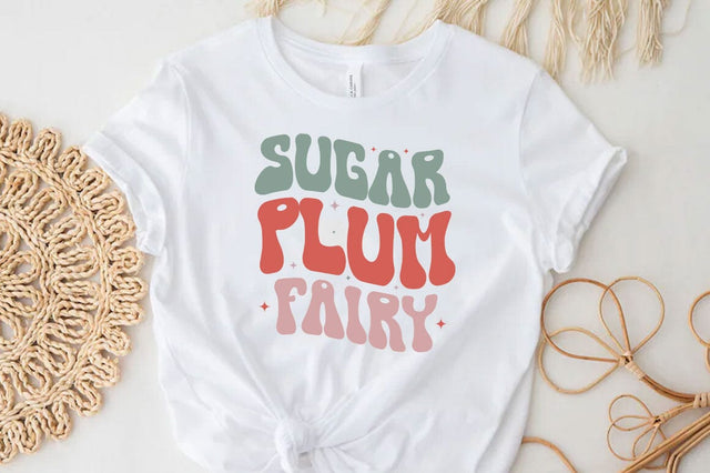 Sugar plum fairy, Christmas Quotes Retro Design, Christmas SVG Design, Christmas Shirt, Christmas Sublimation SVG FiveStarCrafting 