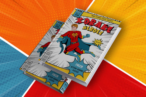 Sugar Pop - 3D layered Comic Display Font Font Mozzatype 