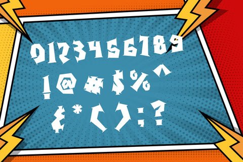 Sugar Pop - 3D layered Comic Display Font Font Mozzatype 