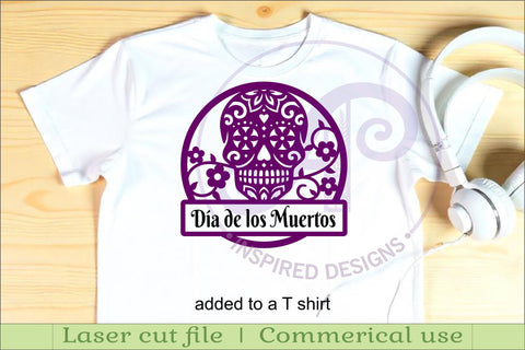 Sugar skull name wall art sign SVG APInspireddesigns 