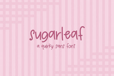 Sugarleaf Sans Font Beck McCormick 