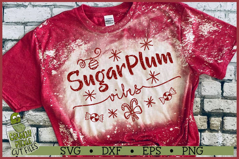 Sugarplum Vibes Christmas SVG Cut File SVG Crunchy Pickle 