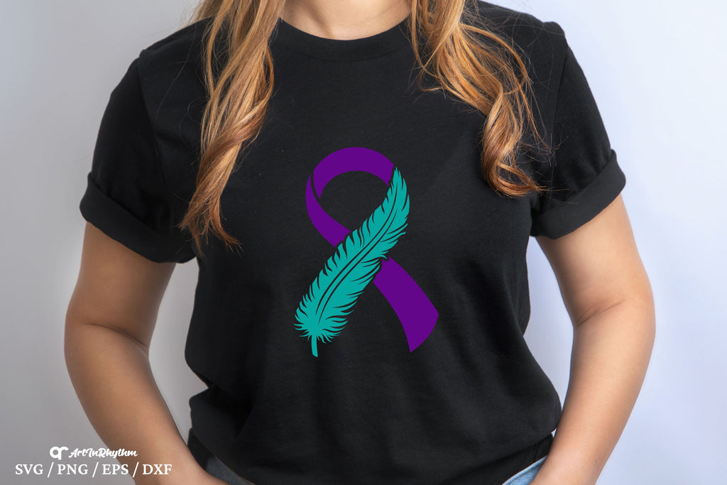 Suicide Awareness Ribbons Svg, Suicide Prevention Awareness Svg ...