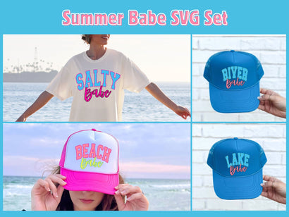 Summer Babe SVG Set SVG So Fontsy Design Shop 