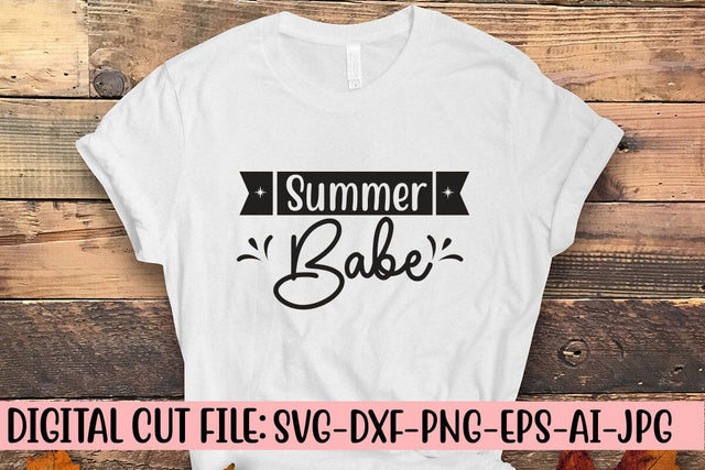 Summer Babe SVG SVG Syaman 
